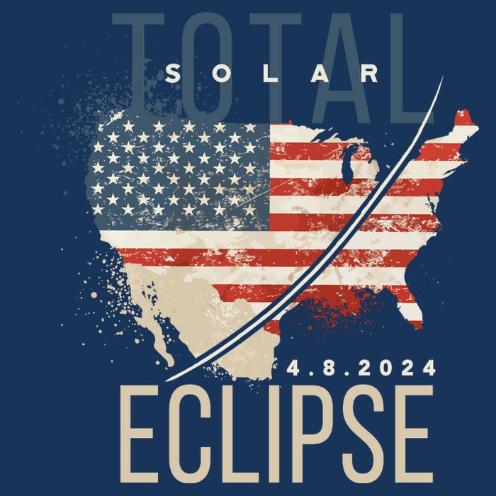Total Eclipse 2024 Tall T-Shirt