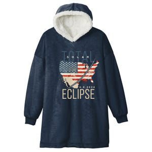 Total Eclipse 2024 Hooded Wearable Blanket