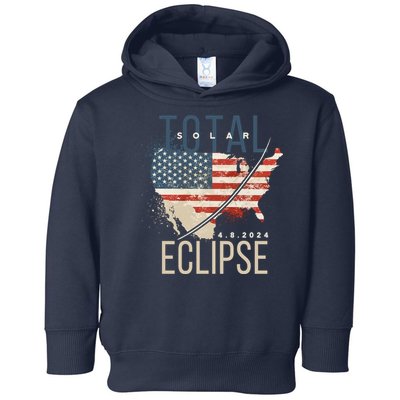 Total Eclipse 2024 Toddler Hoodie