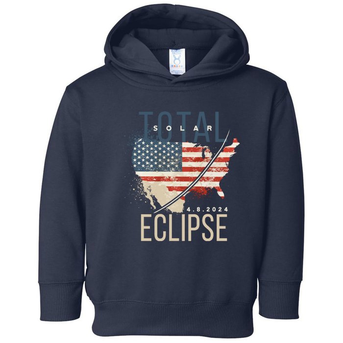 Total Eclipse 2024 Toddler Hoodie