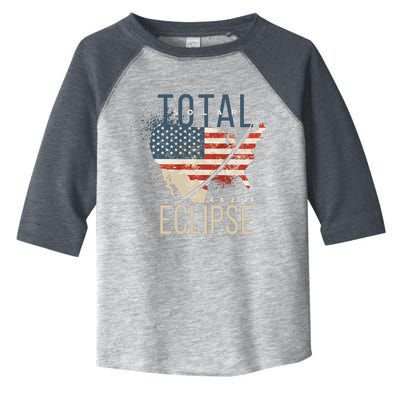 Total Eclipse 2024 Toddler Fine Jersey T-Shirt