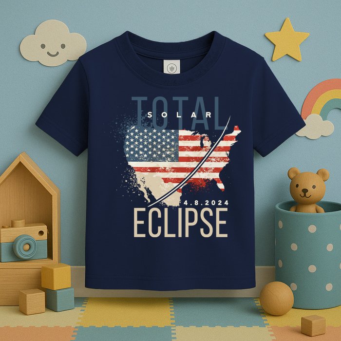 Total Eclipse 2024 Toddler T-Shirt