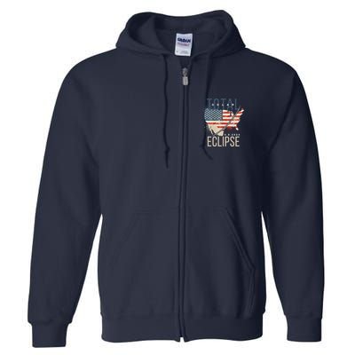 Total Eclipse 2024 Full Zip Hoodie