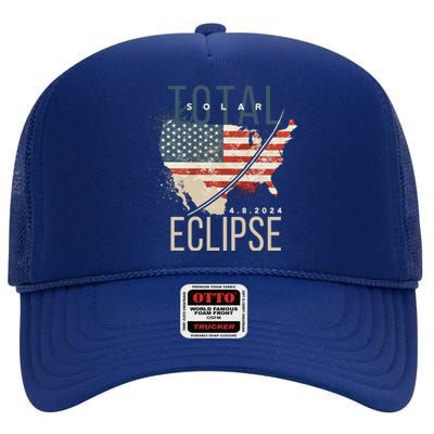 Total Eclipse 2024 High Crown Mesh Back Trucker Hat