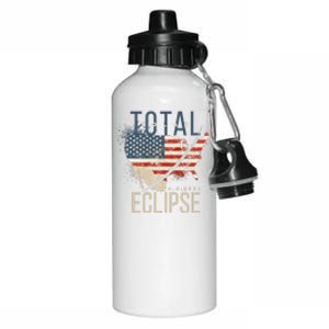 Total Eclipse 2024 Aluminum Water Bottle