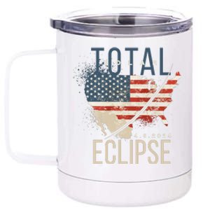 Total Eclipse 2024 12 oz Stainless Steel Tumbler Cup