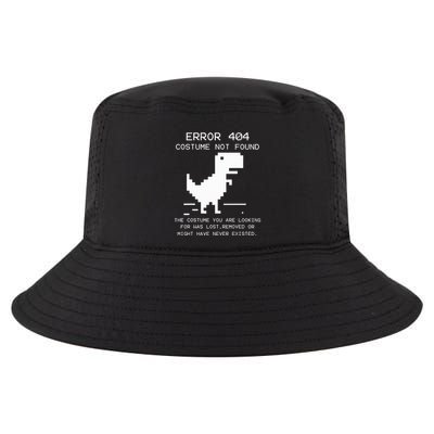 Trex Error 404 Costume Not Found Halloween Coding Programmer Cool Comfort Performance Bucket Hat