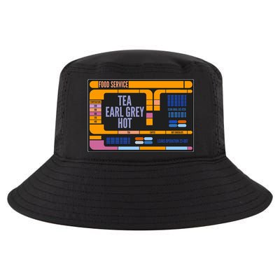 Tea Earl Grey Hot Captain Picard TNG Cool Comfort Performance Bucket Hat