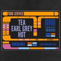 Tea Earl Grey Hot Captain Picard TNG 7 Panel Mesh Trucker Snapback Hat