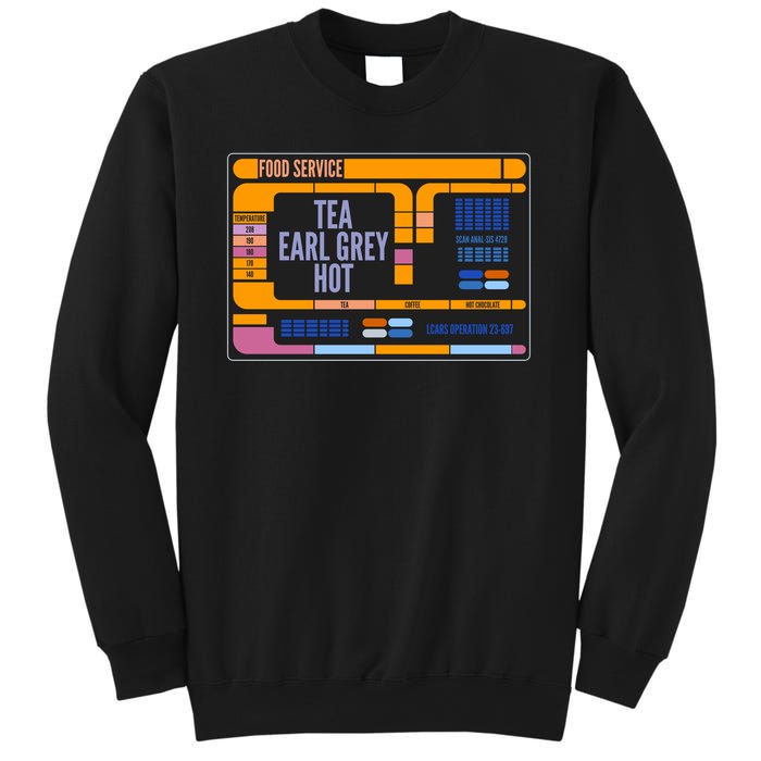 Tea Earl Grey Hot Captain Picard TNG Sweatshirt