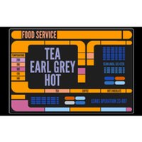 Tea Earl Grey Hot Captain Picard TNG Bumper Sticker