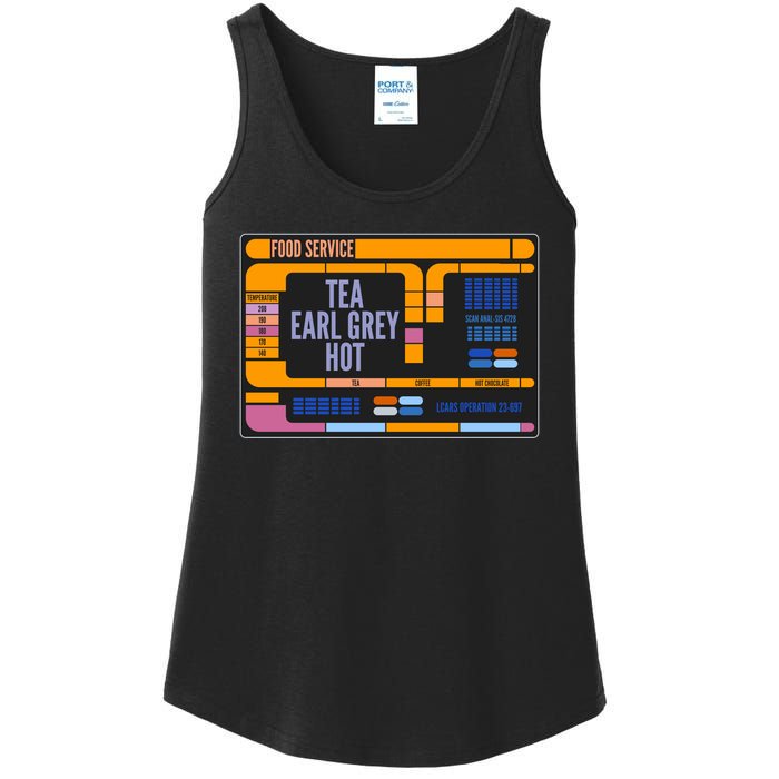 Tea Earl Grey Hot Captain Picard TNG Ladies Essential Tank