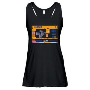 Tea Earl Grey Hot Captain Picard TNG Ladies Essential Flowy Tank