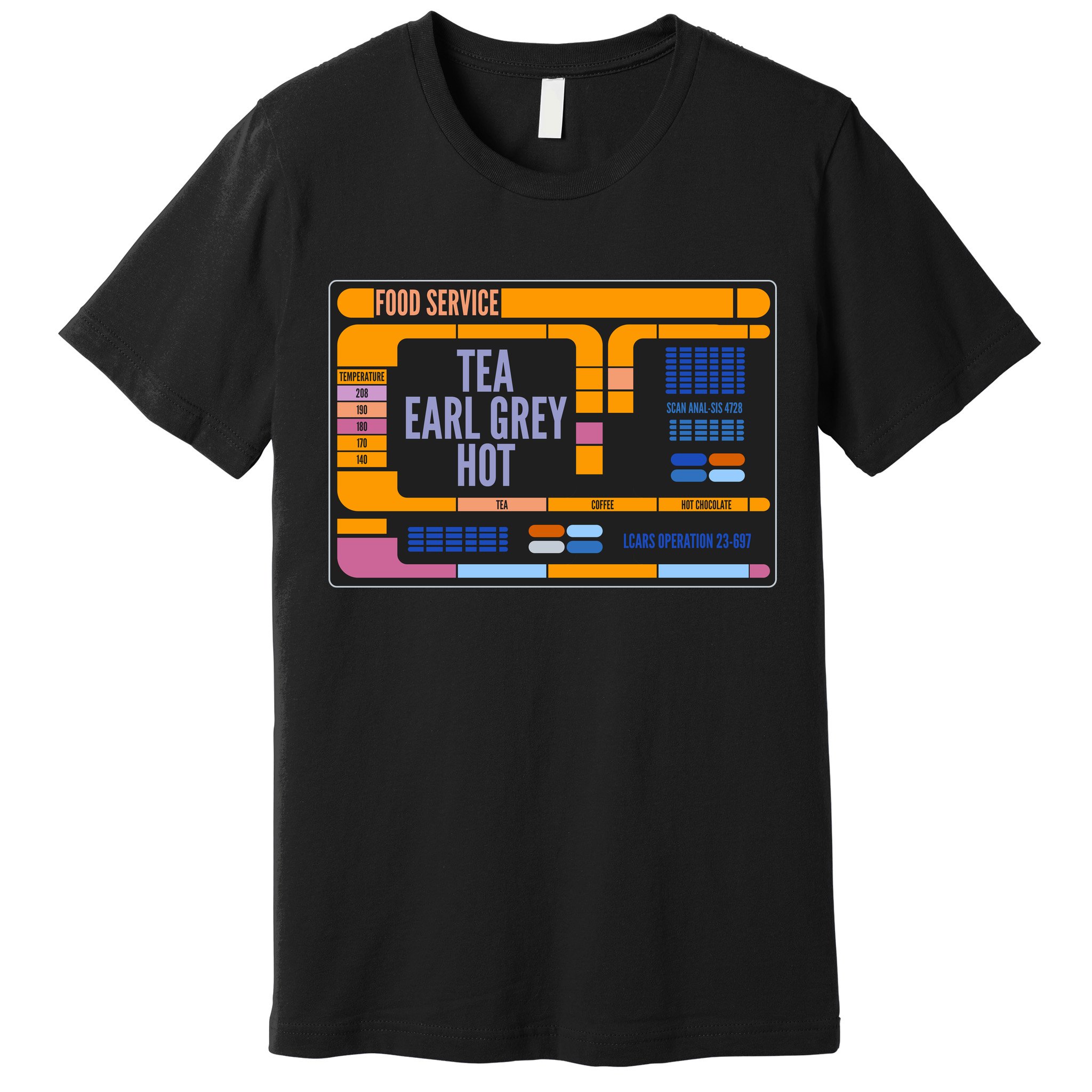 Tea Earl Grey Hot Captain Picard TNG Premium T-Shirt