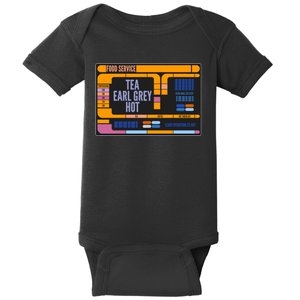 Tea Earl Grey Hot Captain Picard TNG Baby Bodysuit