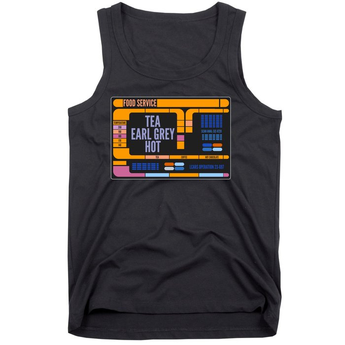 Tea Earl Grey Hot Captain Picard TNG Tank Top