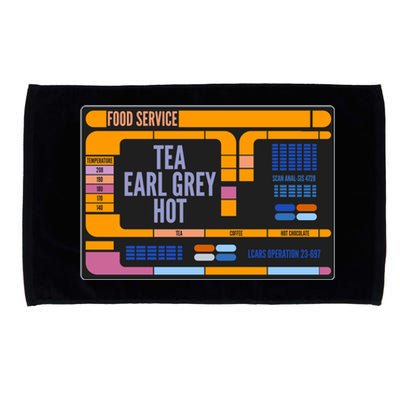 Tea Earl Grey Hot Captain Picard TNG Microfiber Hand Towel