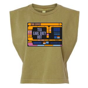 Tea Earl Grey Hot Captain Picard TNG Garment-Dyed Women's Muscle Tee