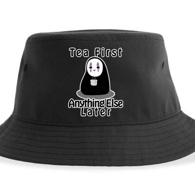 Tea First Anything Else Sustainable Bucket Hat