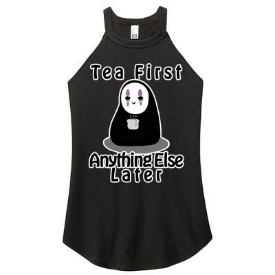 Tea First Anything Else Women's Perfect Tri Rocker Tank