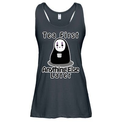 Tea First Anything Else Ladies Essential Flowy Tank