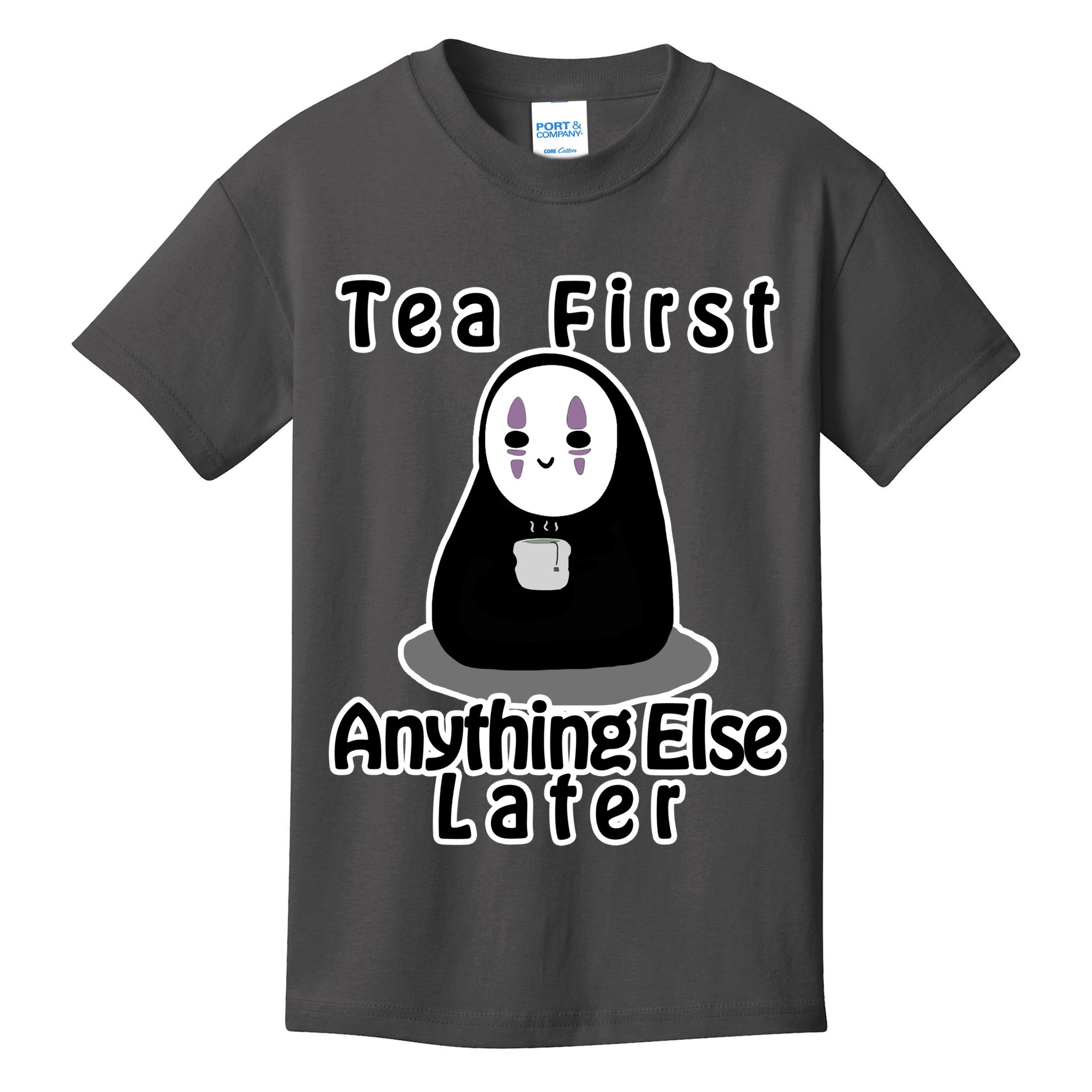 Tea First Anything Else Kids T-Shirt