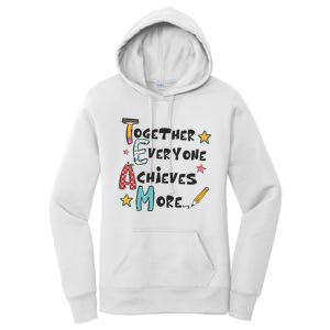 Together Everyone Achieves More Women's Pullover Hoodie