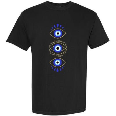 Third Eye All Seeing Spiritual Mystical Evil Eye Protection Garment-Dyed Heavyweight T-Shirt