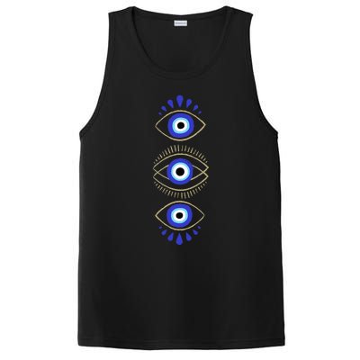 Third Eye All Seeing Spiritual Mystical Evil Eye Protection PosiCharge Competitor Tank