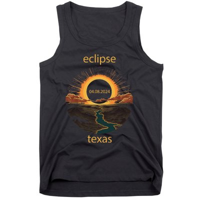 Texas Eclipse April 8 2024 04.08.2024 Tank Top