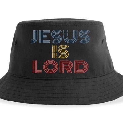 Tell Everyone About Jesus Christ S Jesus Is Lord Cool Christian Worship Sustainable Bucket Hat