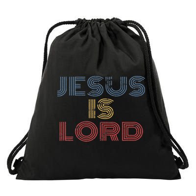 Tell Everyone About Jesus Christ S Jesus Is Lord Cool Christian Worship Drawstring Bag