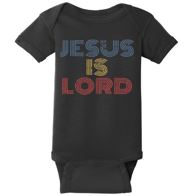 Tell Everyone About Jesus Christ S Jesus Is Lord Cool Christian Worship Baby Bodysuit