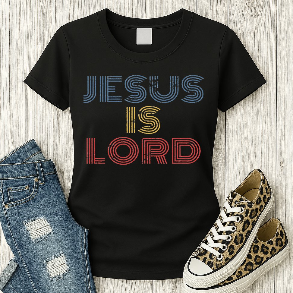 Tell Everyone About Jesus Christ S Jesus Is Lord Cool Christian Worship Womens T-Shirt