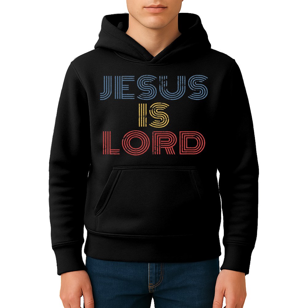 Tell Everyone About Jesus Christ S Jesus Is Lord Cool Christian Worship Kids Hoodie