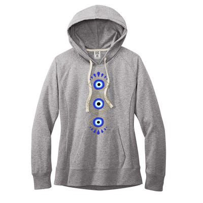 Third Eye All Seeing Spiritual Mystical Evil Eye Women's Fleece Hoodie