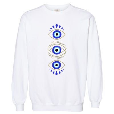 Third Eye All Seeing Spiritual Mystical Evil Eye Garment-Dyed Sweatshirt