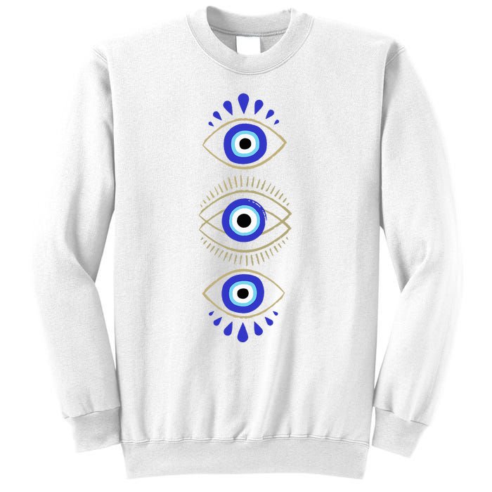 Third Eye All Seeing Spiritual Mystical Evil Eye Sweatshirt