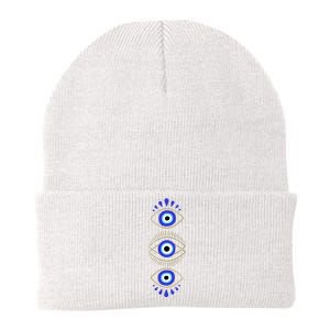 Third Eye All Seeing Spiritual Mystical Evil Eye Knit Cap Winter Beanie