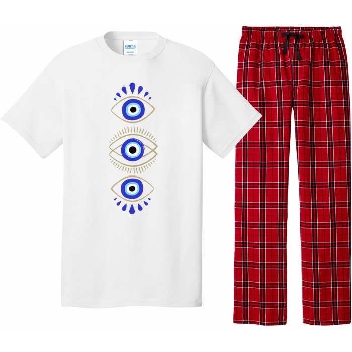 Third Eye All Seeing Spiritual Mystical Evil Eye Pajama Set