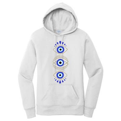 Third Eye All Seeing Spiritual Mystical Evil Eye Women's Pullover Hoodie