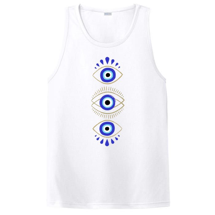 Third Eye All Seeing Spiritual Mystical Evil Eye PosiCharge Competitor Tank