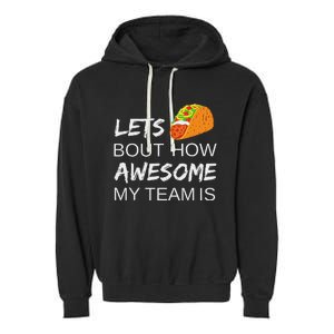 Taco Employee Appreciation Gift Idea For Boss Day Team Garment-Dyed Fleece Hoodie