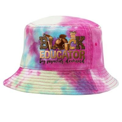 Teacher Educator African American Professor Tie-Dyed Bucket Hat