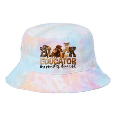 Teacher Educator African American Professor Tie Dye Newport Bucket Hat