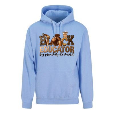 Teacher Educator African American Professor Unisex Surf Hoodie