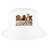 Teacher Educator African American Professor Cool Comfort Performance Bucket Hat