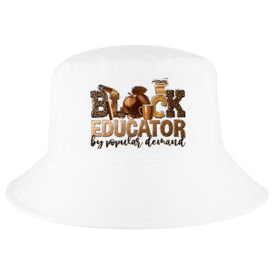 Teacher Educator African American Professor Cool Comfort Performance Bucket Hat