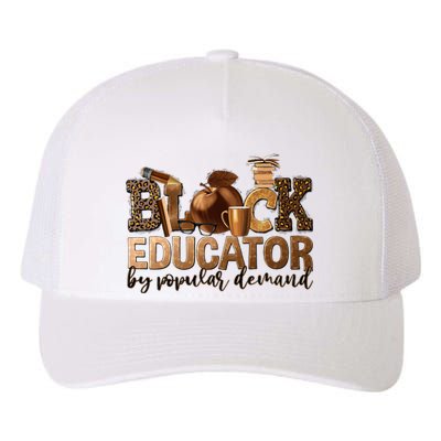 Teacher Educator African American Professor Yupoong Adult 5-Panel Trucker Hat