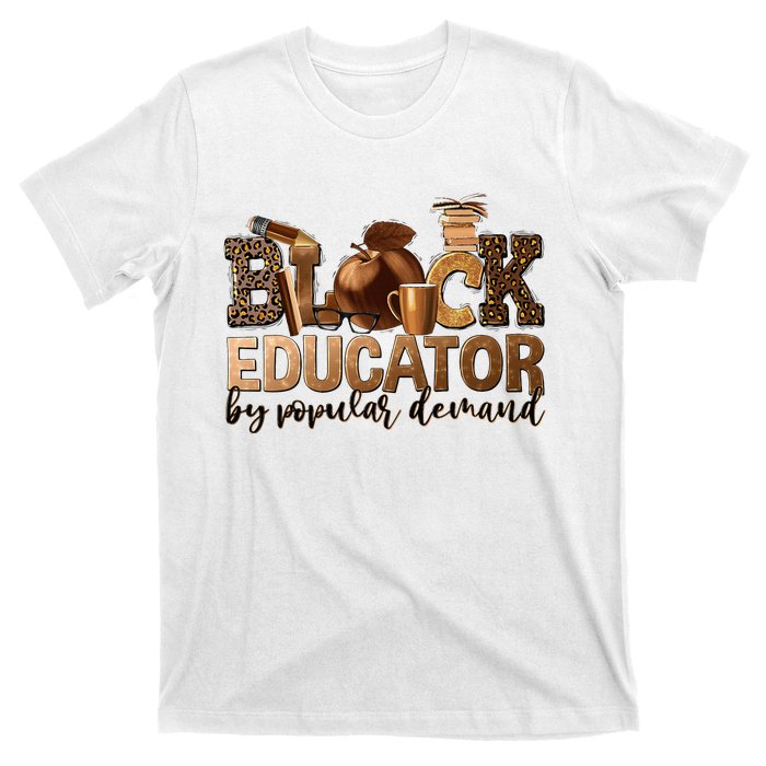 Teacher Educator African American Professor T-Shirt